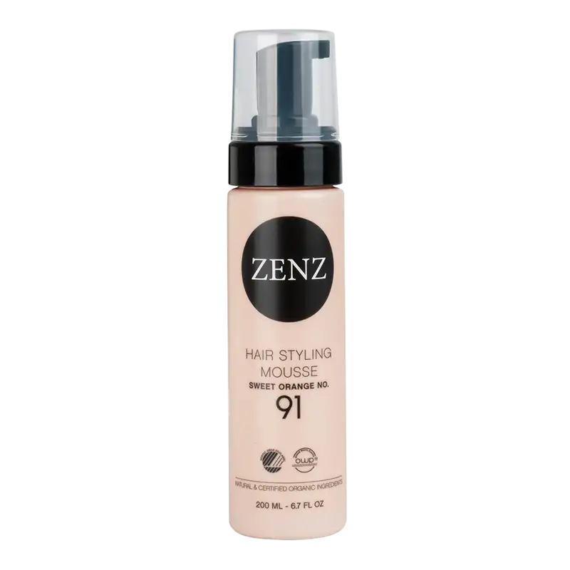 Zenz Organic Hair Styling Mousse No.91 Pure ORANGE (200 ml)