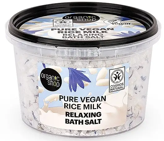 Rent vegansk rismælksbadsalt 40345407