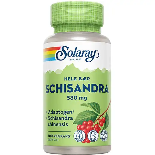 Schisandra 580 Mg | 100 kapsler