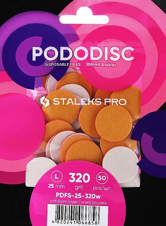 Pododisc L Refills, 320 grus, på blød bund 20320569