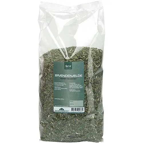 Brændenælde skåret