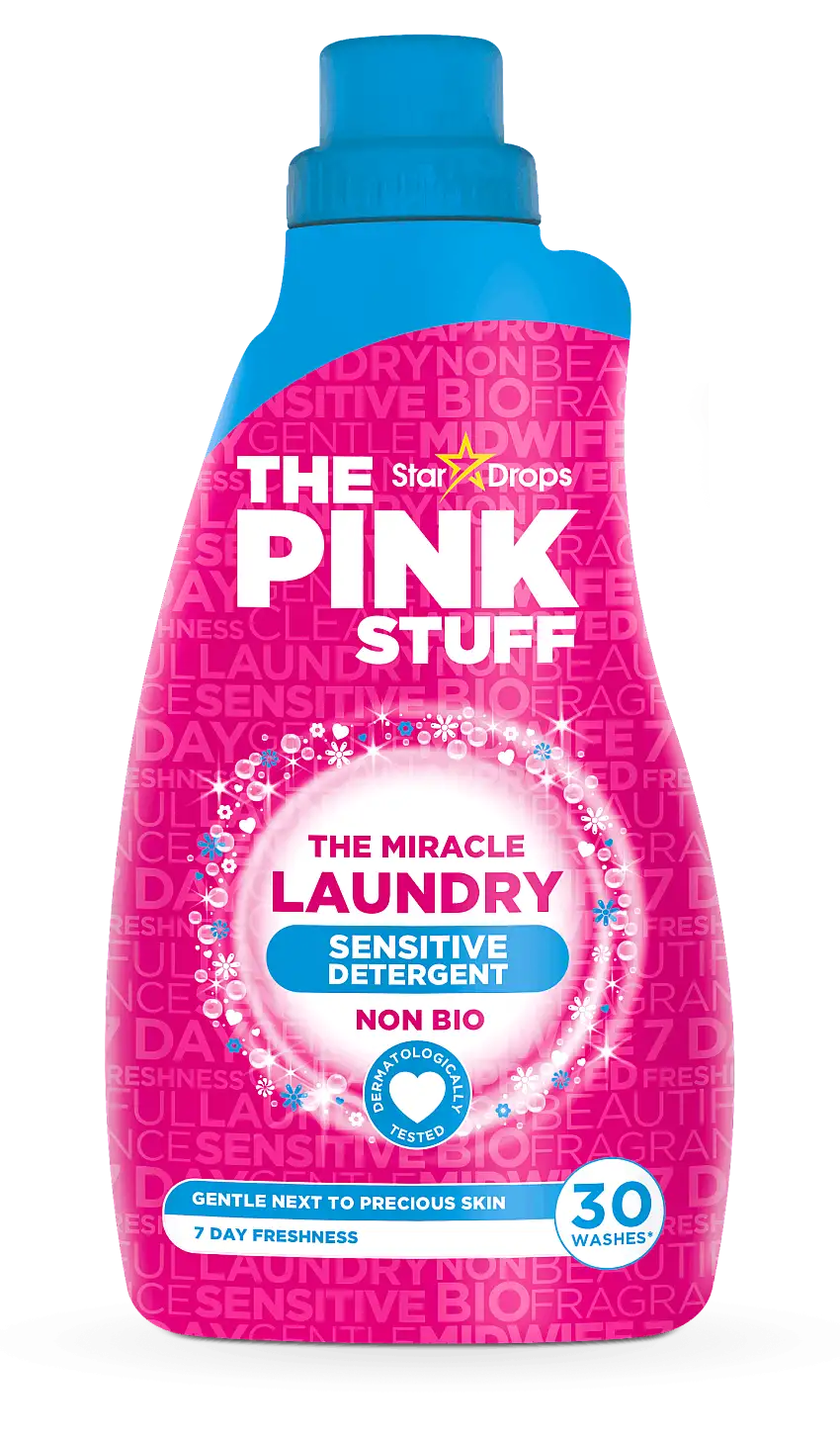 Stardrops The Pink Stuff Non Bio Sensitive Laundry Liquid 960 ml