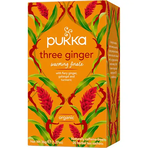 Three Ginger te Ø Pukka