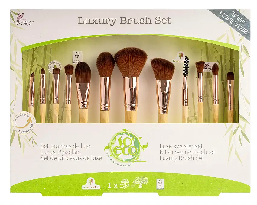 So Eco Luxury Brush Set 12 stk