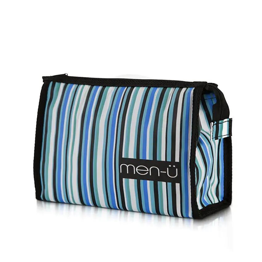 men-u Toilettaske Stribet