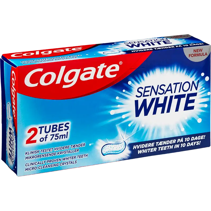 Colgate Sensation White Tandpasta (2 x 75 ml)
