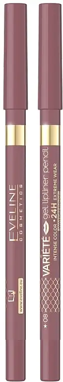 Eveline Cosmetics Variete Gel Lip Pencil Waterproof 79408814