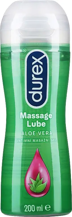 Intim gel-glidemiddel fra aloe vera til massage 10049834