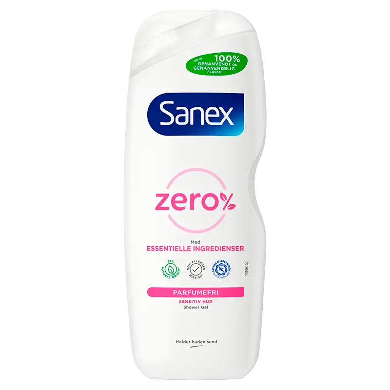Sanex Shower Gel Zero% (650 ml)