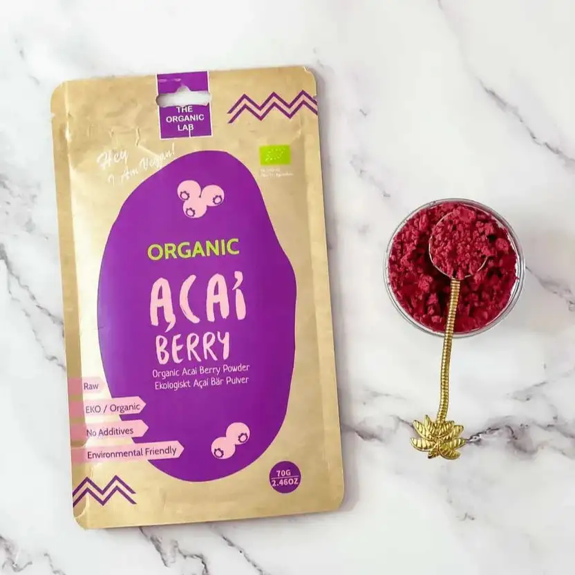 The Organic Labs - acai powder - 70 g.