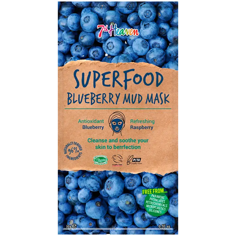 7th Heaven Superfood Blueberry Mud Mask (10 g)