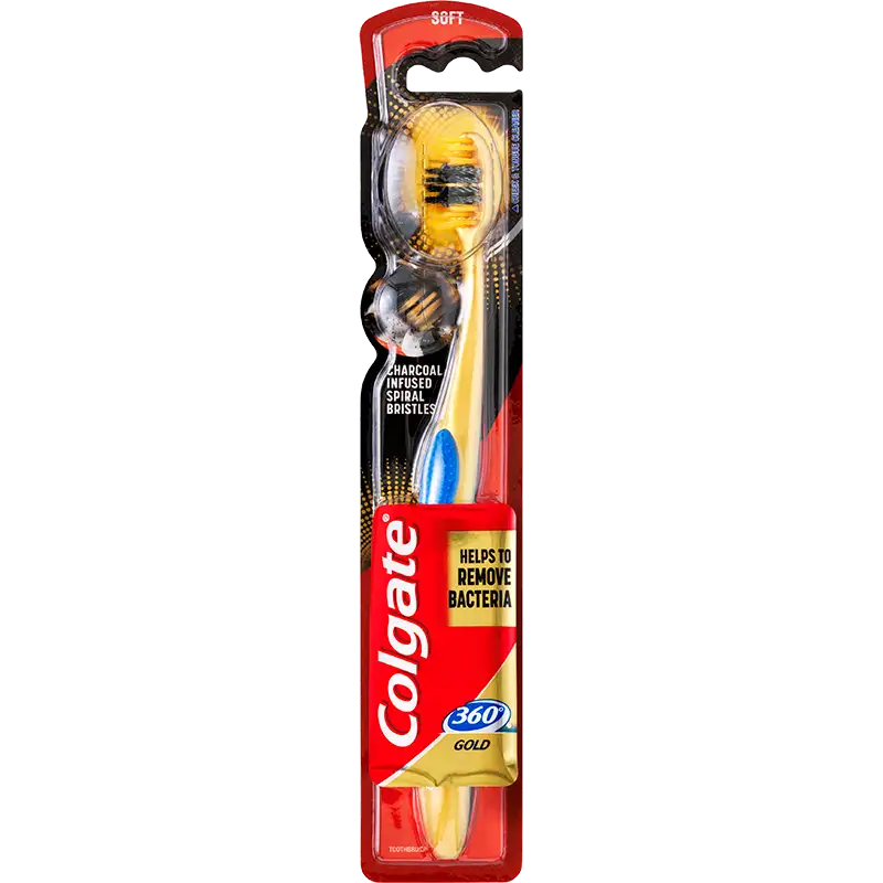 Colgate 360 Gold Soft Tandbørste (1 stk)