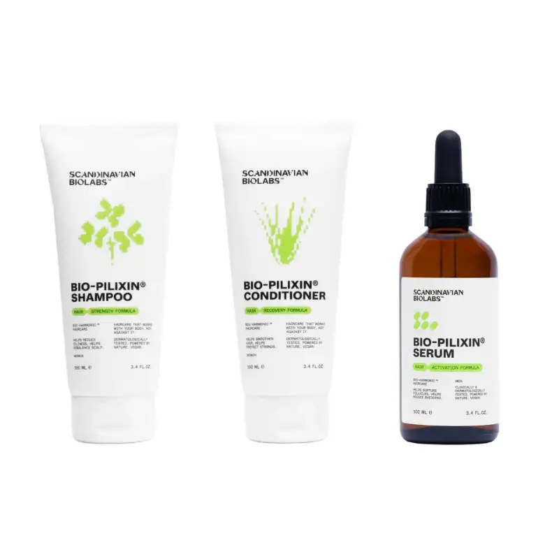 Scandinavian Biolabs - Hair Activation Routine Men  - Gaveæske x  100 ml