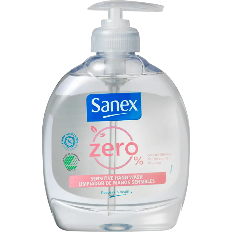 Sanex Flydende Håndsæbe Zero% (300 ml)