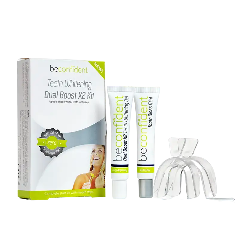 Beconfident Teeth Whitening Dual Boost X2 Kit (2 x 10 ml)