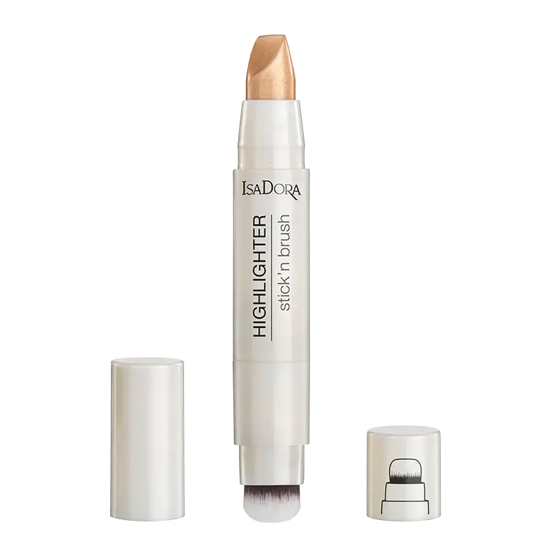 IsaDora Highlighter Stick'n Brush 23 Bronze Shimmer (3.6 g)