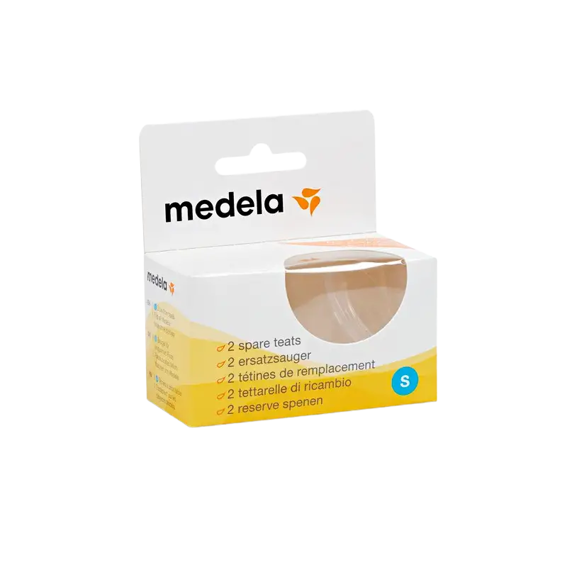 Medela Flaskesut - S, 0-3 Mdr (2 stk)