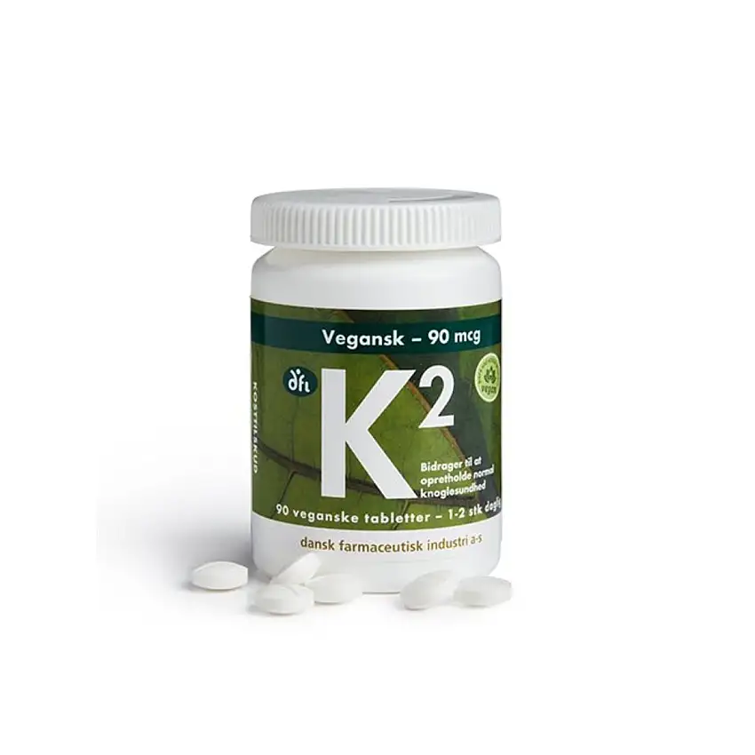 K2 vitamin - 90 mcg vegetabilsk