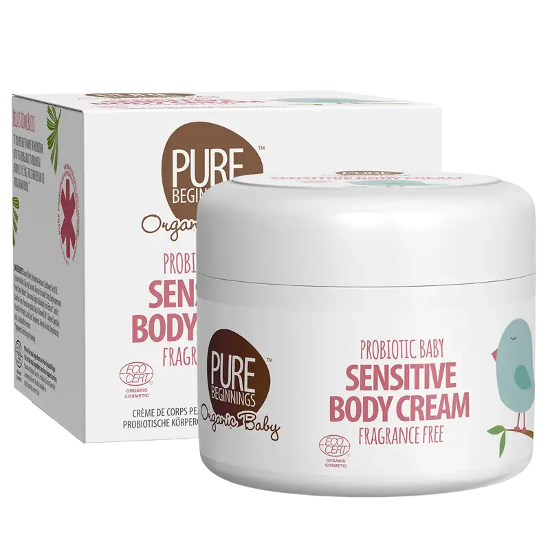 Pure Beginnings Organic Baby Sensitive Cream Wash Fragrance Free (250 ml)