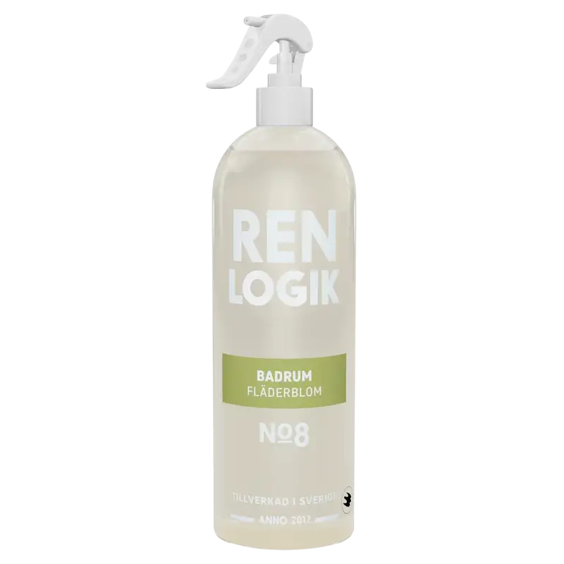 Ren Logik No. 8 Badeværelsesspray Hyldeblomst (750 ml)