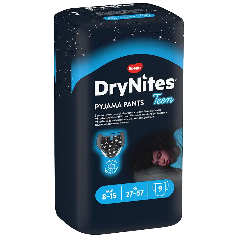 Huggies DryNites 8-13 År Boy (9 stk)