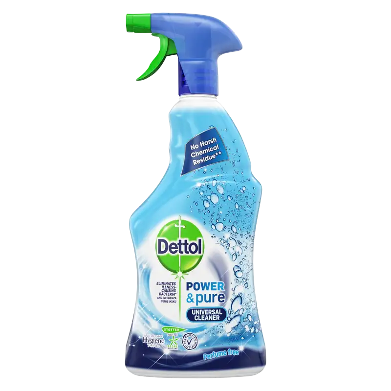 Dettol Power & Pure Desinficering Rengøringsspray (750 ml)