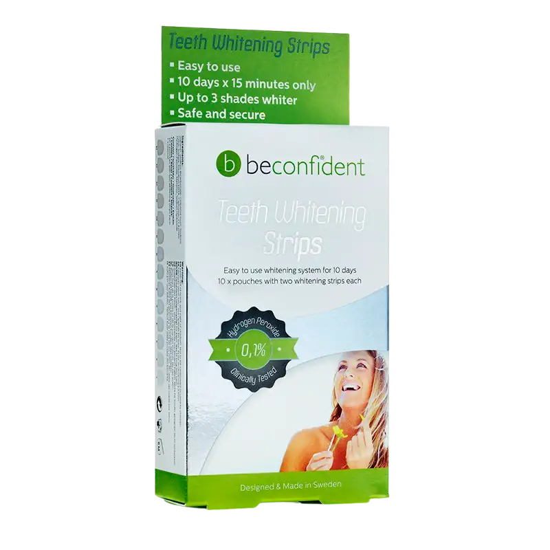 Beconfident Teeth Whitening X3 Strips 10 days (10 stk)
