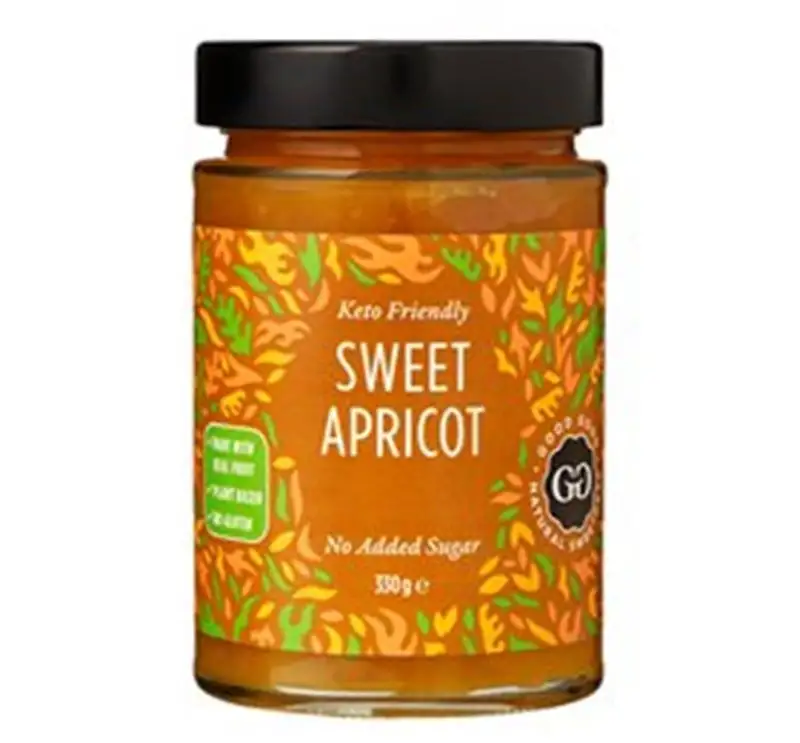 Abrikosmarmelade med stevia (330 g)