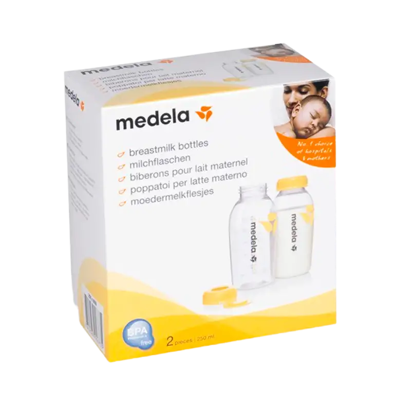 Medela Brystmælksflasker (2 x 250 ml)