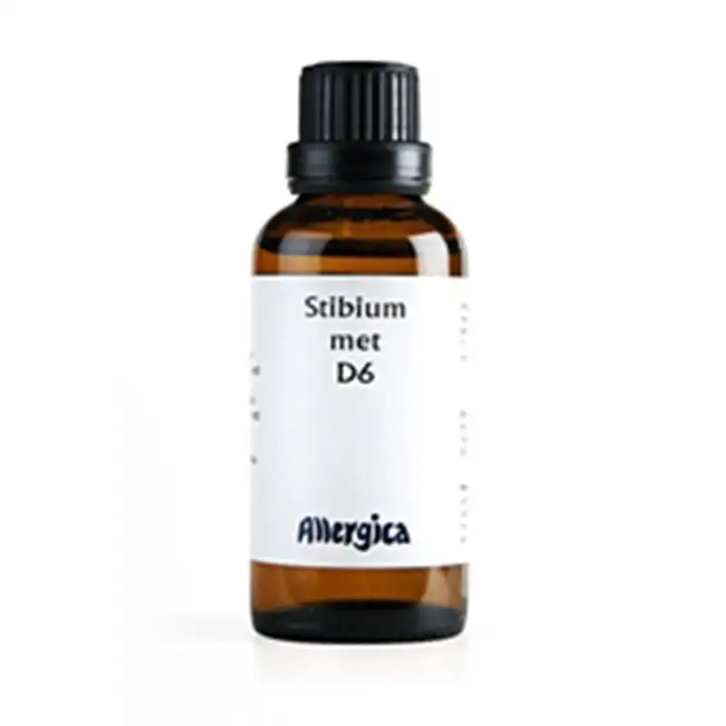 Stibium met D6, 50 ml.