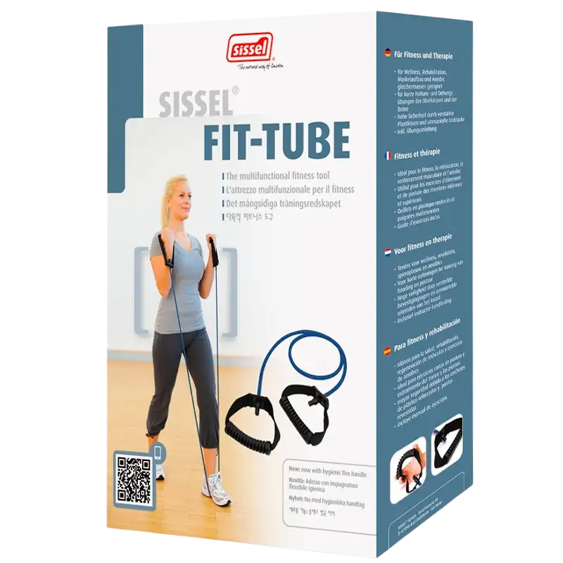 Sissel Fit-Tube (Træningstubing)-Meget Hård-Blå