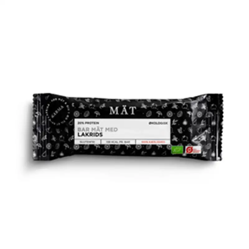 Mät Organic Snack Bar - Liquorice (40g)