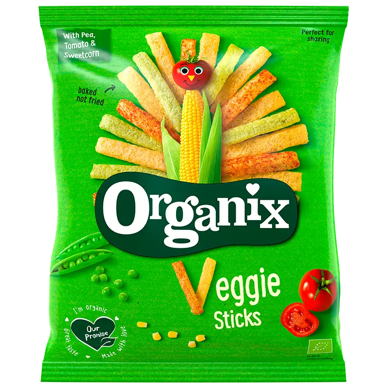 Organix Veggie Sticks Chips (30 g)