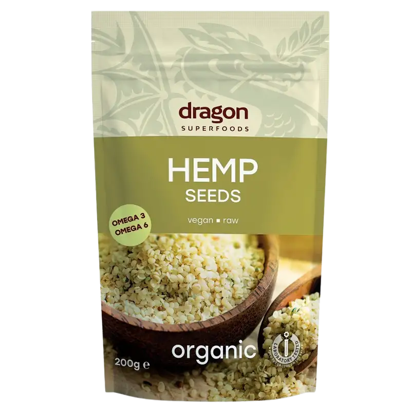 Dragon Superfood Hampe Frø Ø (200 g)