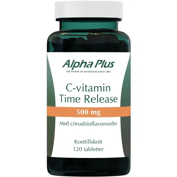 Alpha Plus C-vitamin Time Release 500mg