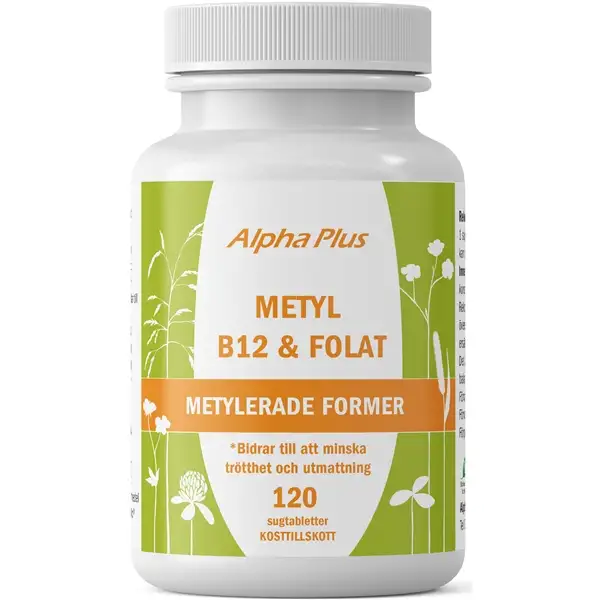 Alpha Plus Metyl B12 & Folat