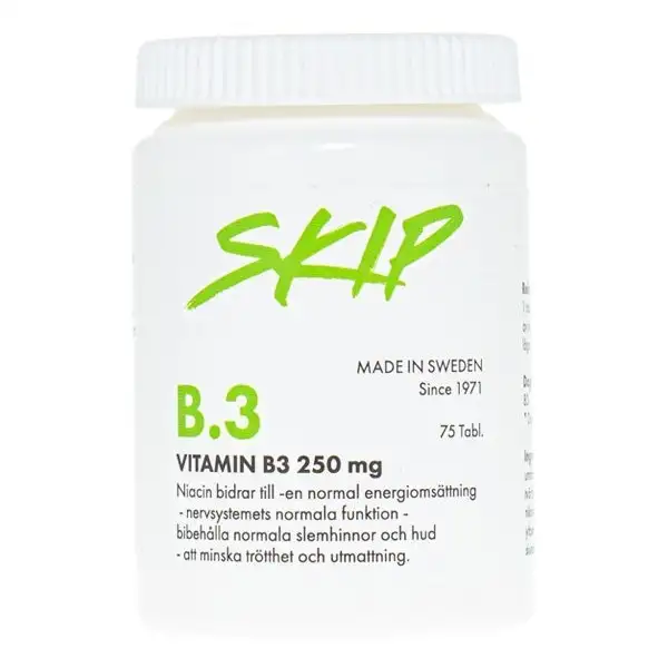 Skip B-3 vitamin