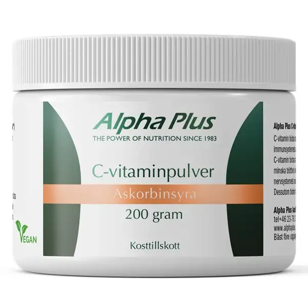 Alpha Plus C-vitamin pulver