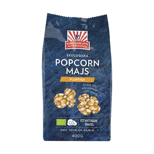 Kung Markatta Popcornmajs Eko