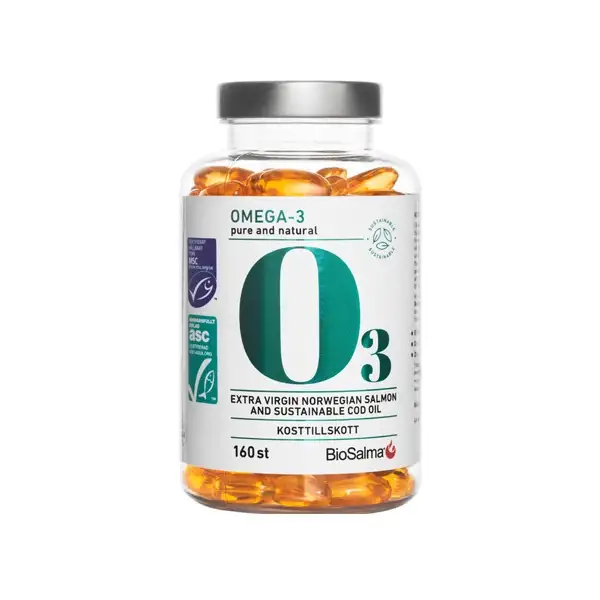 Miljömärkt Omega-3 pure and natural