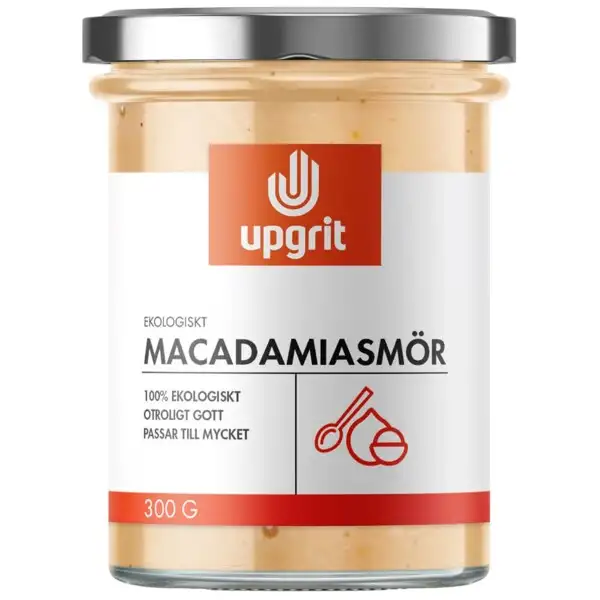 Upgrit Macadamiasmör EKO