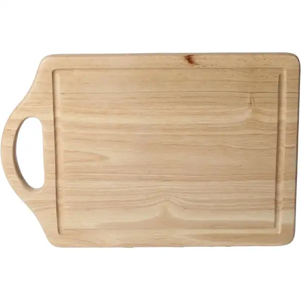 Skærebræt i Gummitræ