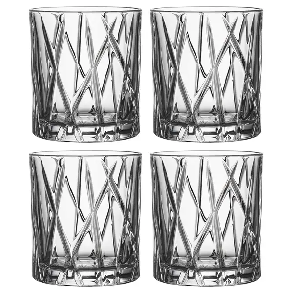 City Whiskyglas OF Pakke med 4 stk.