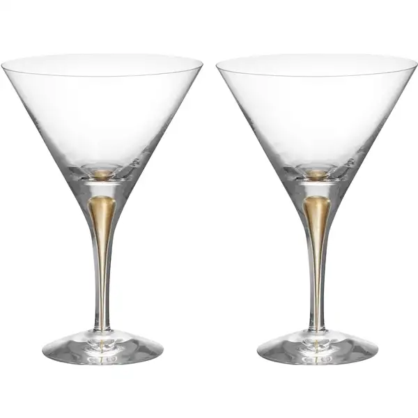 Intermezzo Martiniglas Guld 25 cl Pakke