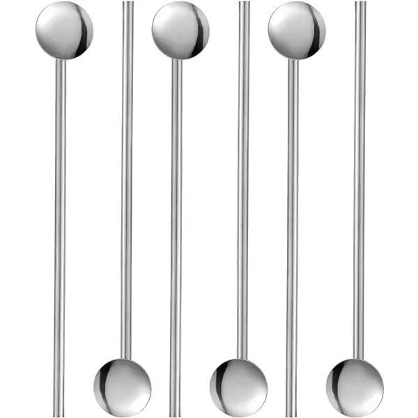 Tor Cocktailske med Sugerør Pakke med 6 stk.