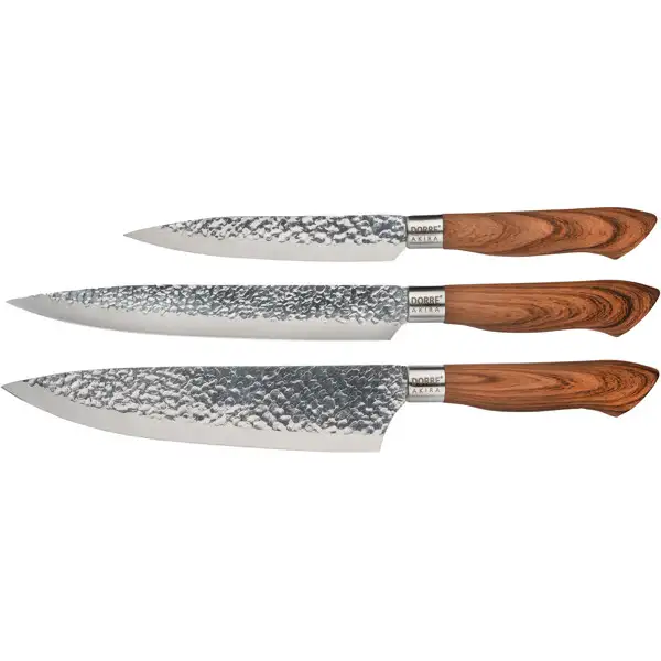 Akira Knivsæt 3 Knive Træskaft