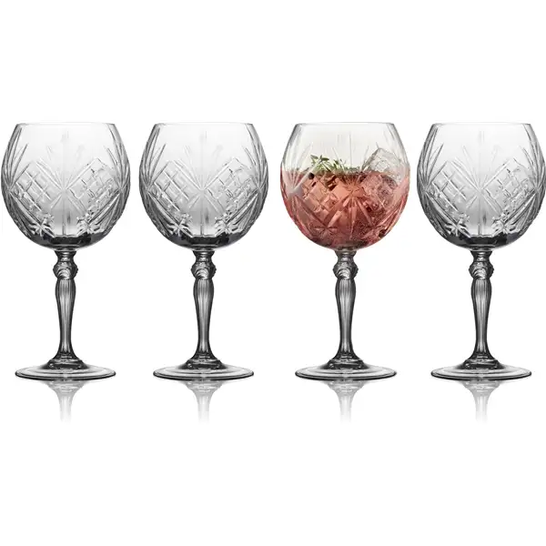 Melodia Gin & tonic glas Krystal 65 cl 4-pak