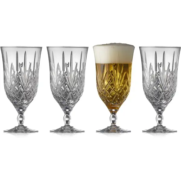 Melodia Ølglas Krystal 40 cl 4-pak