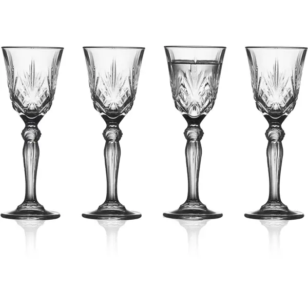 Melodia Snapsglas Krystal 5 cl 4-pak