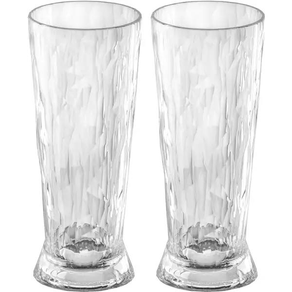Club No. 10 Ølglas Plast 300 ml 2-pak